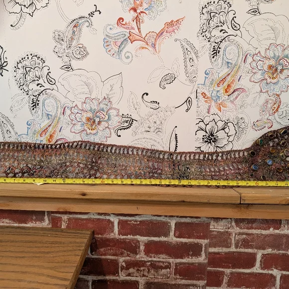 Vintage Metal Belt Multicolor Gemstone Statement. From 1970 